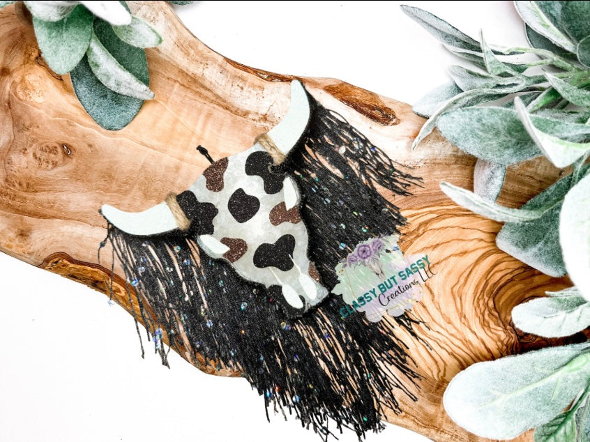 Camo Bull Skull