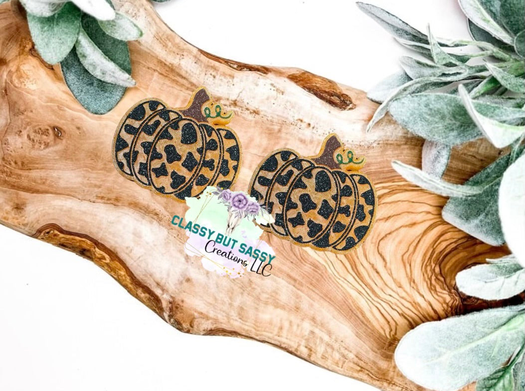 Cowprint Pumpkin
