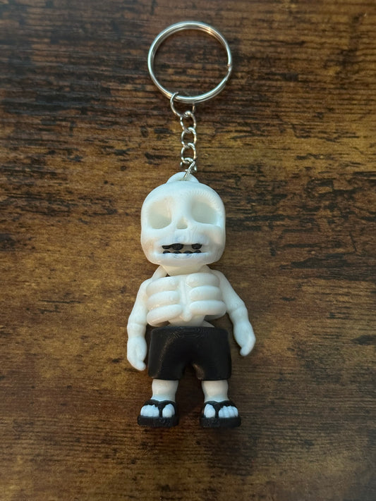 Skelton keychain