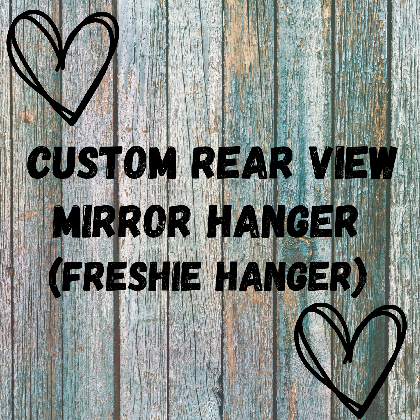 Custom Rear View Mirror  Hangers