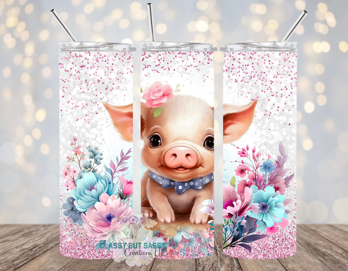 Floral Pig